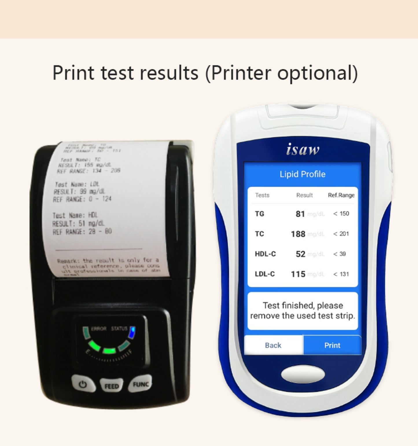 ACCU-ANSWER - ISAW - 9 IN 1 - MULTI-MONITORING BLOOD & URINE METER TEST KIT INCLUDING STRIPS