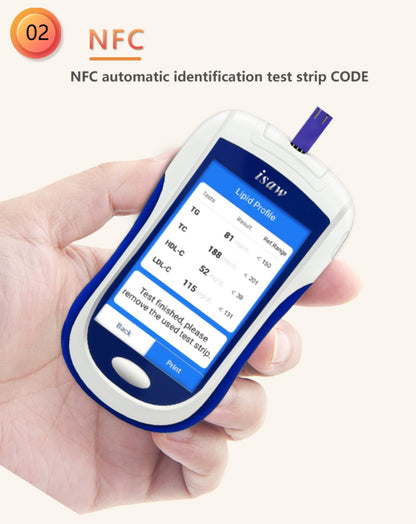 ACCU-ANSWER - ISAW - 9 IN 1 - LBM-02 MODEL - MULTI-MONITORING BLOOD & URINE METER TEST KIT INCLUDING STRIPS