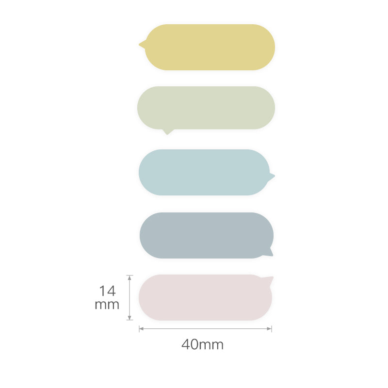 NB135 - NIIMBOT - D11 / D101 / D110 / H1S - 14X40MM - 160 LABELS PER ROLL - BUBBLE B DESIGN