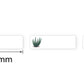 NB168 - NIIMBOT - D11 / D101 / D110 / H1S - 14X50MM - 130 LABELS PER ROLL - SUCCULENT B DESIGN