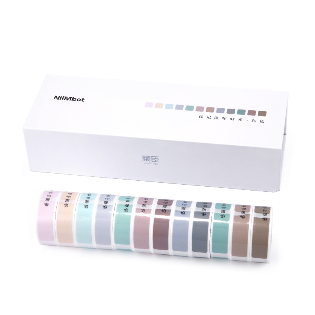 NB138 - Niimbot - D11 / D101 / D110 / H1S - 12x40mm - 145 Autumn Edition Labels - 12 Rolls