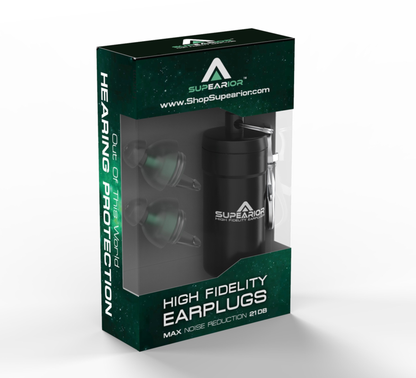 SUPEARIOR HIGH FIDELITY EARPLUGS