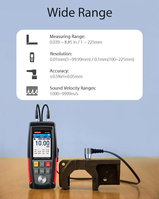 WINTACT - ULTRASONIC THICKNESS GAUGE (WT100A)