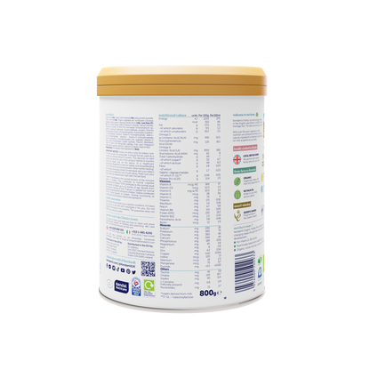 KENDAMIL - ORGANIC FOLLOW-ON MILK BABY FORMULA - STAGE 2, 6-12 MONTHS, 800G