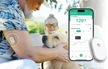 SIBIONICS - GS1 - CONTINUOUS GLUCOSE MONITORING SYSTEM (CGM) - 14 DAYS - +3 YEARS