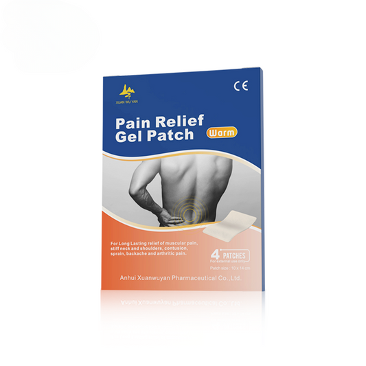 XUAN WU YAN - CAPSIUM PLASTER | PAIN RELIEF GEL PATCH - WARM (4 PIECES)