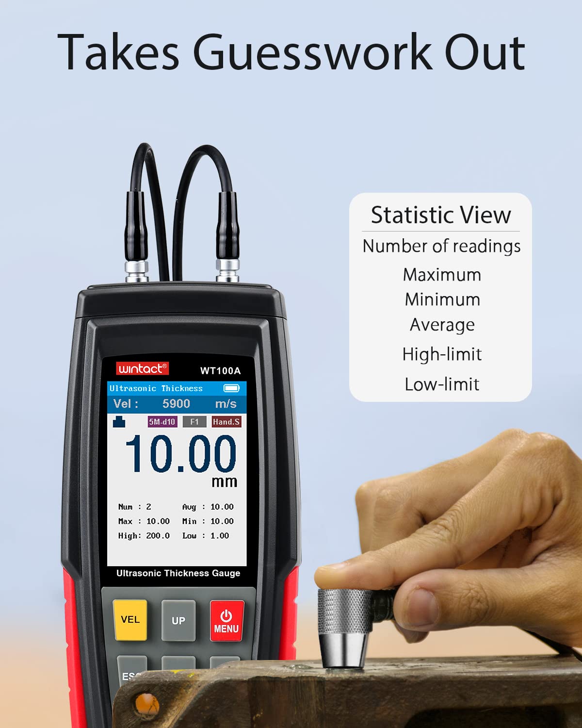 WINTACT - ULTRASONIC THICKNESS GAUGE (WT100A)