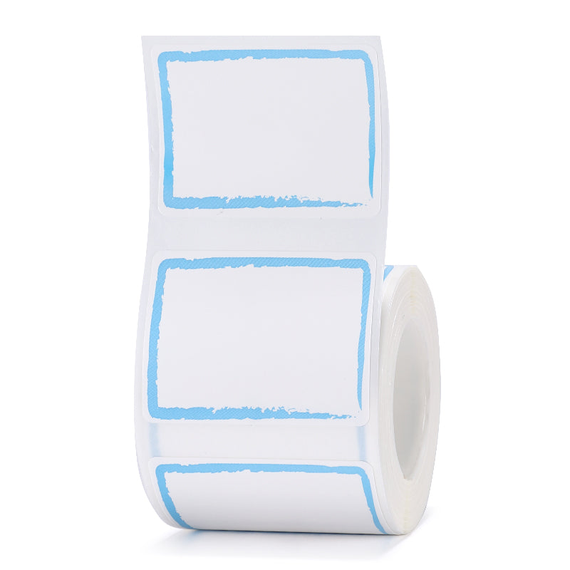 NB189 - NIIMBOT - B1 / B21 / B3S - T40*30MM - 230 LABELS PER ROLL - BLUE BORDER DESIGN