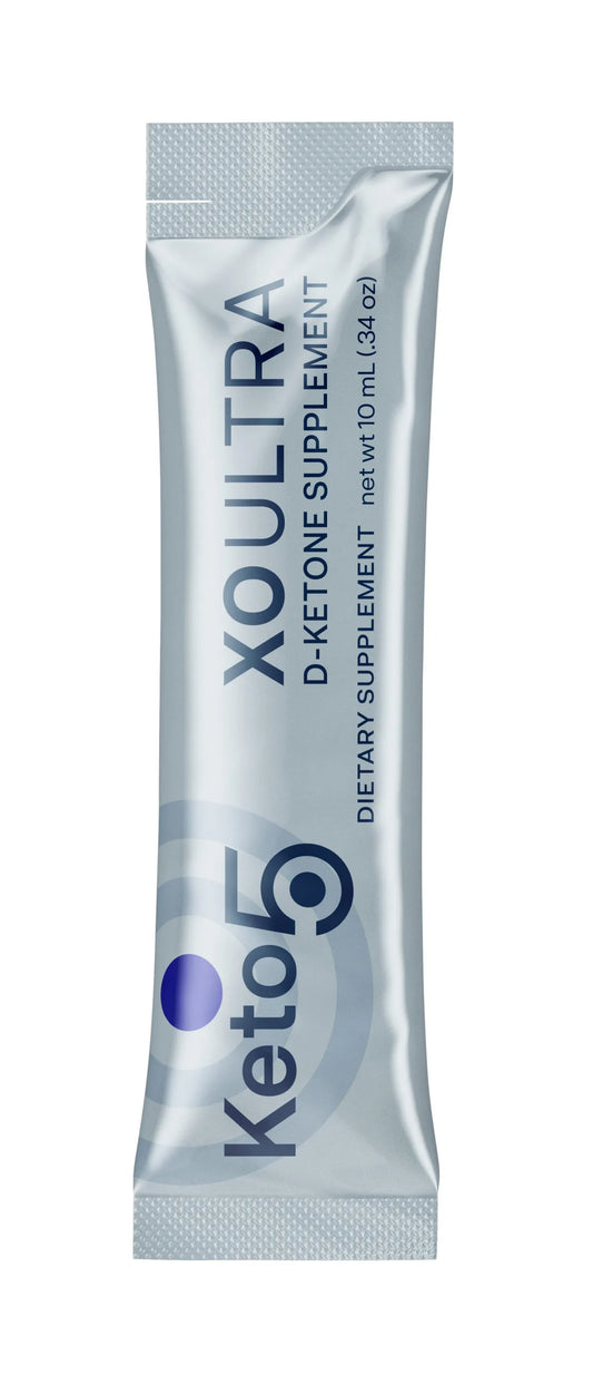 KETO 5 - XO ULTRA - LIQUID - D-KETONE SALT BHB - 30 SACHETS - 10ML PER SERVING