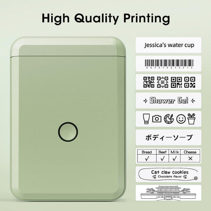 NB120 - NIIMBOT - D110 - PORTABLE LABEL BLUETOOTH PRINTER INCL FREE LABEL ROLL (15X30MM)