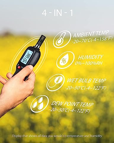 WINTACT - HUMIDITY AND TEMPERATURE METER (WT83B)