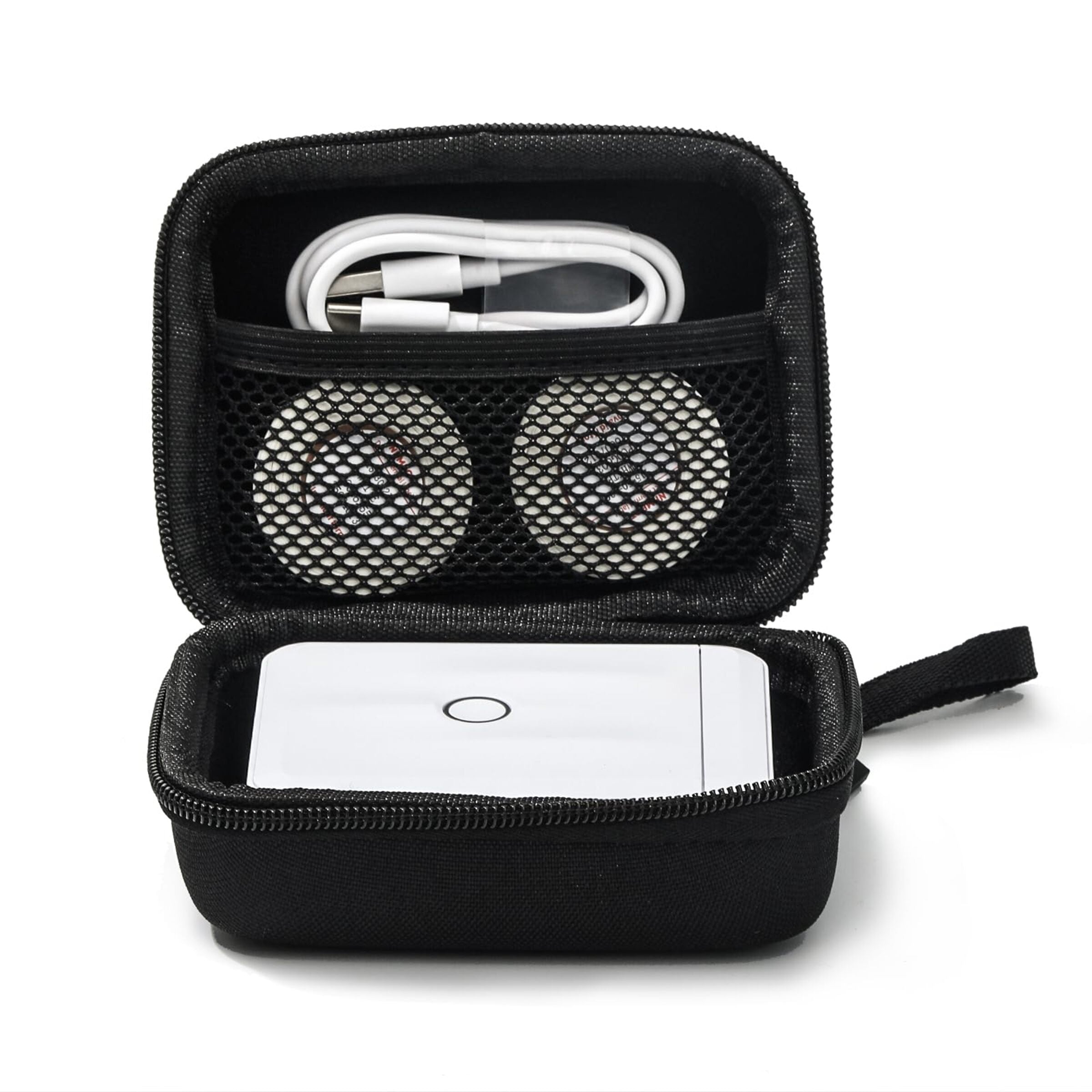 NIIMBOT - D11_H / D110_M - STORAGE CASE FOR PRINTER & LABELS - BLACK