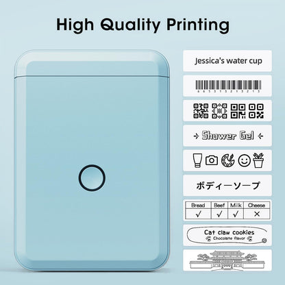 NB120 - NIIMBOT - D110 - PORTABLE LABEL BLUETOOTH PRINTER INCL FREE LABEL ROLL (15X30MM)