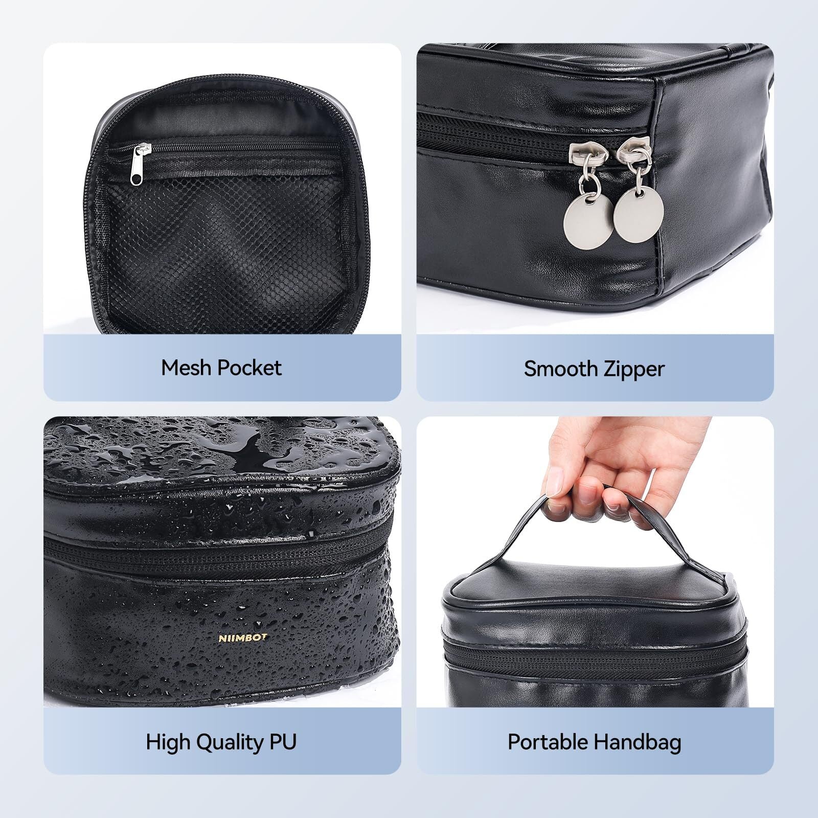 NB517 - NIIMBOT - B1 / B21 / B3S MODELS - STORAGE CASE FOR PRINTER & LABELS - BLACK