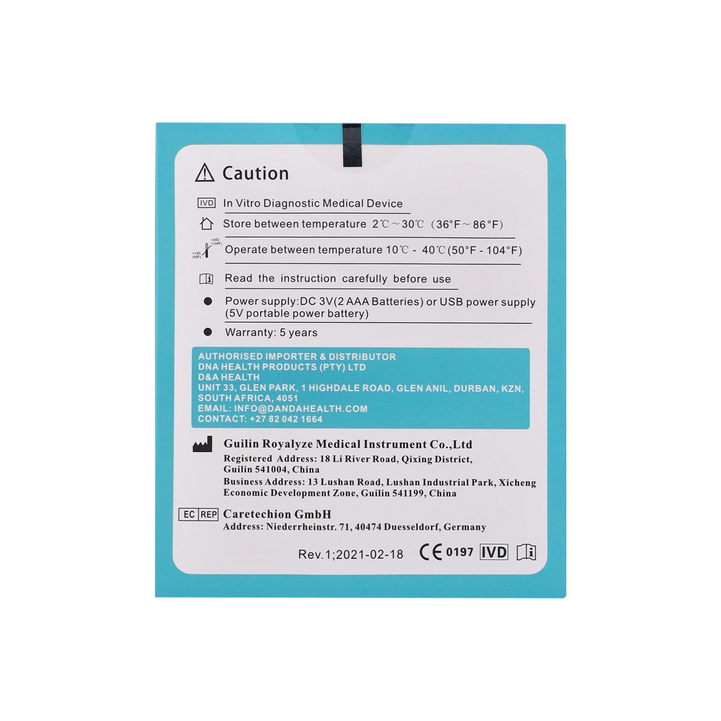 ACCU-ANSWER® ISAW® - 4 IN 1 - BLOOD TEST METER ONLY