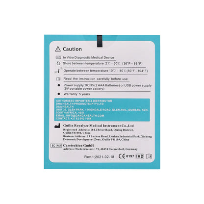 ACCU-ANSWER® ISAW® - 4 IN 1 - BLOOD TEST METER ONLY