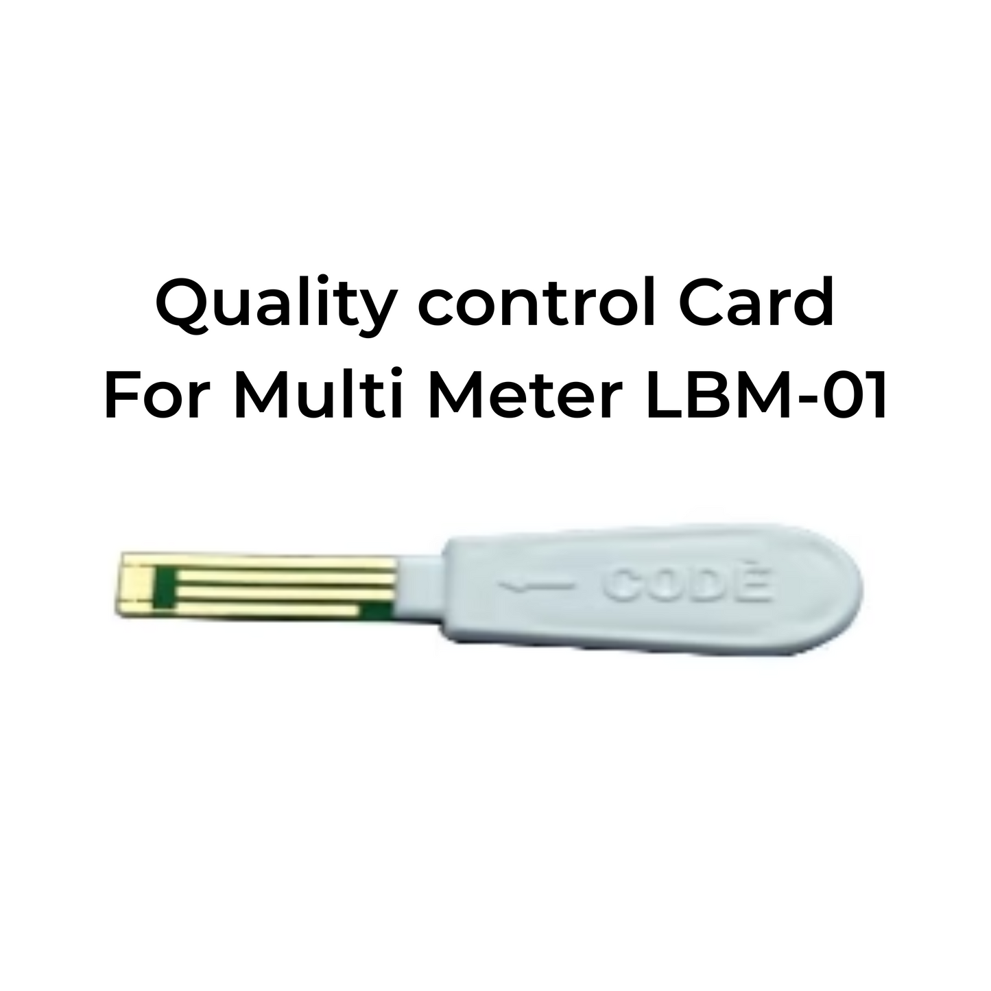 ACCU-ANSWER® ISAW® - 4 IN 1 - QUALITY CONTROL METER TEST CHIP STRIP