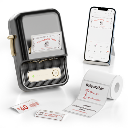 NB607 - NIIMBOT - B21_PRO - 300DPI - PORTABLE THERMAL LABEL BLUETOOTH PRINTER