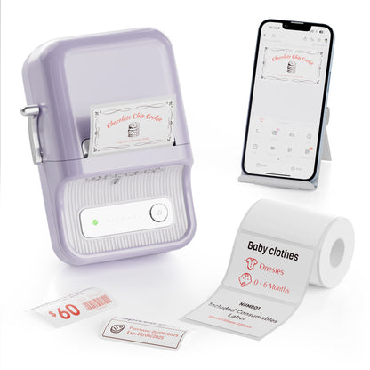 NB607 - Niimbot - B21-Pro - 300DPI - Portable Thermal Label Bluetooth Printer