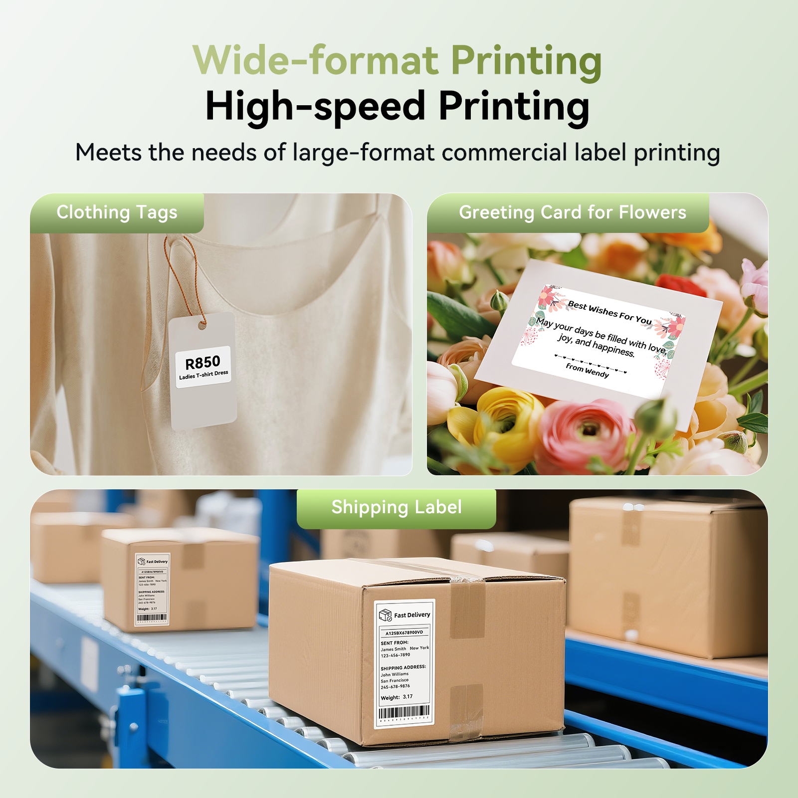 NB609 - Niimbot - B4 - Bluetooth Portable Shipping Thermal Label Printer With Free Roll