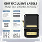 NB109 - NIIMBOT - B21 - PORTABLE THERMAL LABEL BLUETOOTH PRINTER INCLUDING FREE LABEL (50*30MM - WHITE)