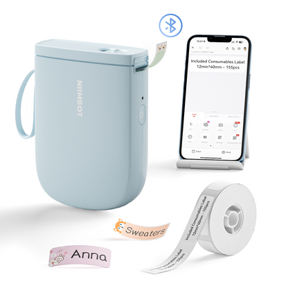 NB525 - Niimbot - D11-H - 300DPI - Portable Bluetooth Label Printer Inc Free Label Roll