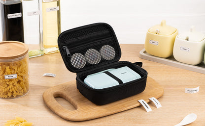 NIIMBOT - D11 / D110 / B18 - STORAGE CASE FOR PRINTER & LABELS - BLACK