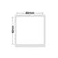 NB191 - NIIMBOT - B1 / B21 / B3S - 40X40MM - 180 LABELS PER ROLL - WHITE