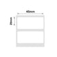 NB195 - NIIMBOT - B1 / B21 / B3S - 45*20MM - 320 LABELS PER ROLL - WHITE