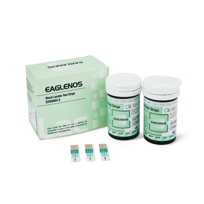 EAGLENOS - LACTATE START-UP BLOOD TEST METER KIT (EN310) - INCLUDES 50 LACTATE STRIPS