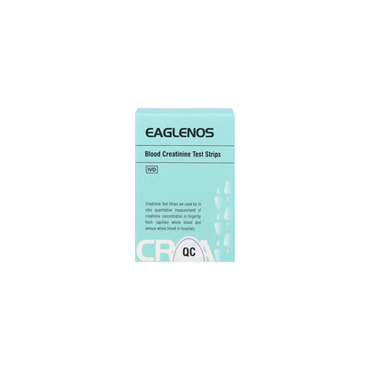 EAGLENOS - CREATININE BLOOD TEST STRIPS (iCR10) - BOX OF 25