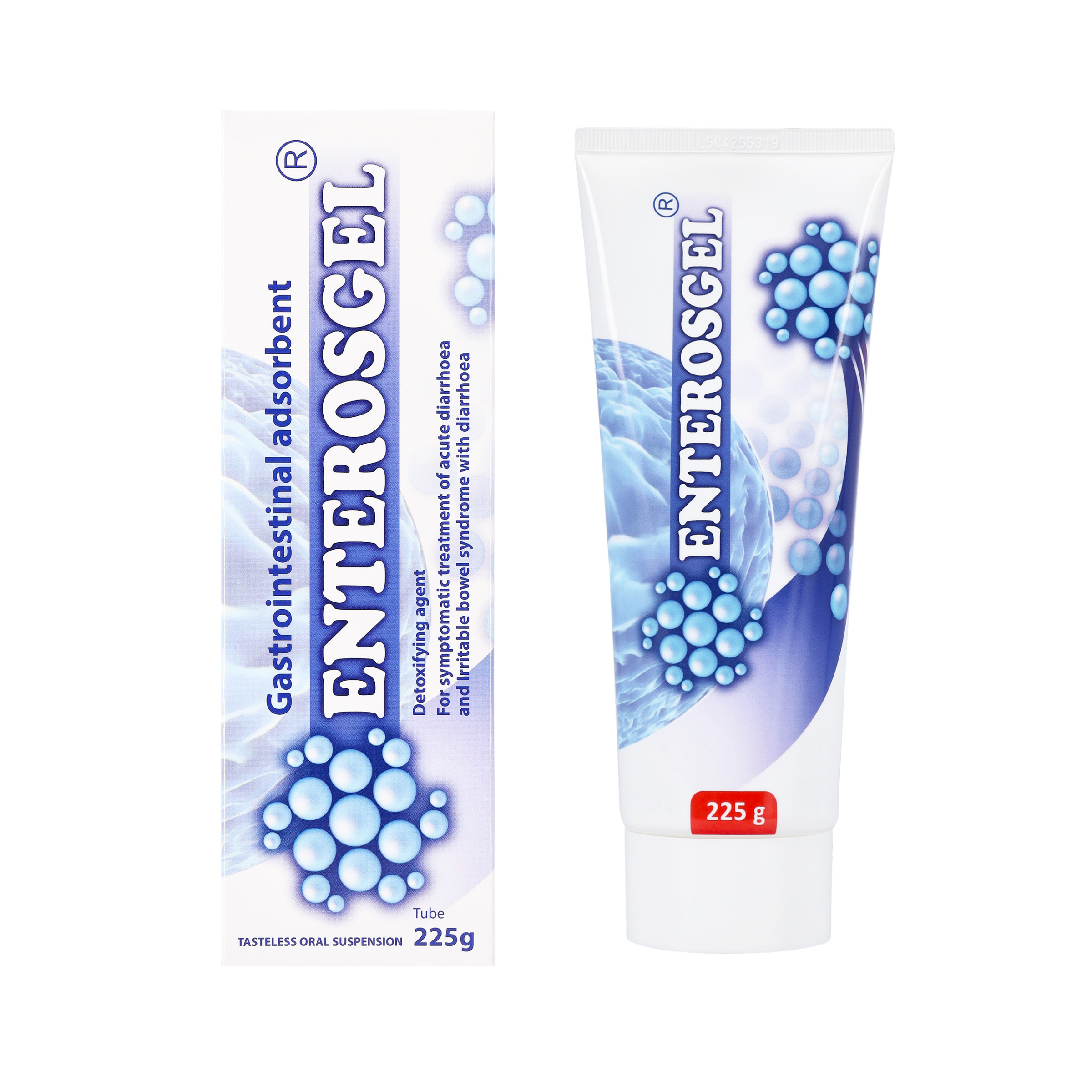 ENTEROSGEL® - GASTROINTESTINAL ADSORBENT – 90G / 225G TUBE