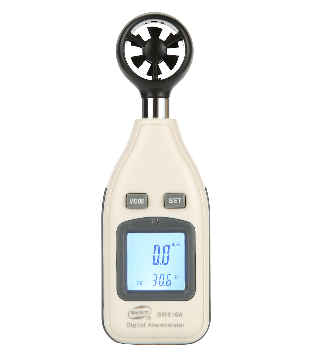 BENETECH - DIGITAL ANEMOMETER - WIND SPEED & TEMPERATURE (GM816A)