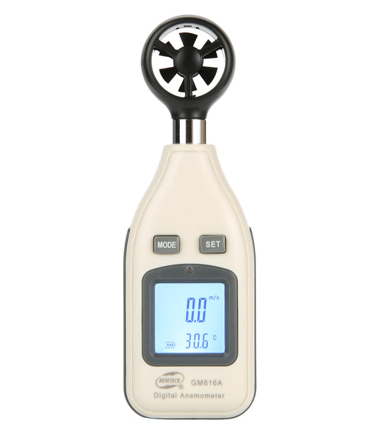 BENETECH - DIGITAL ANEMOMETER - WIND SPEED & TEMPERATURE (GM816A)