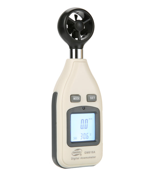 BENETECH - DIGITAL ANEMOMETER - WIND SPEED & TEMPERATURE (GM816A)