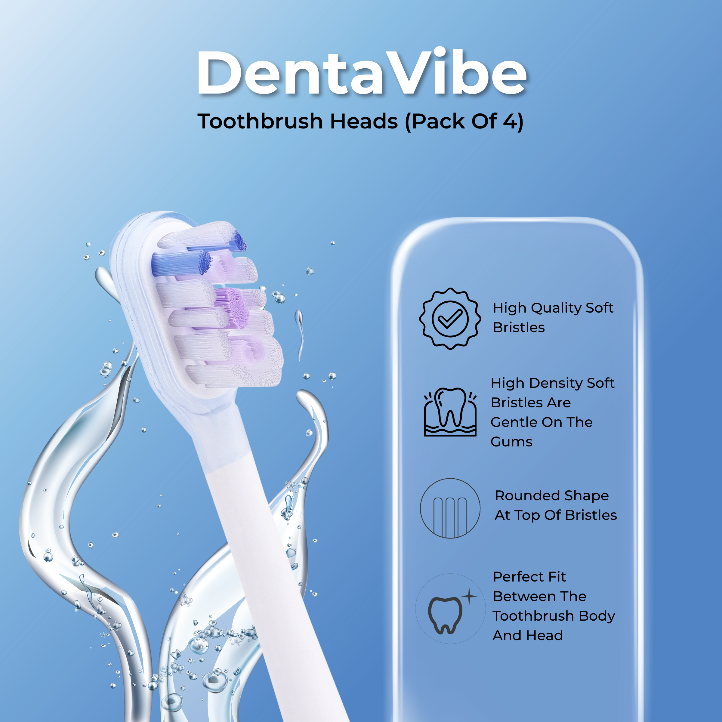 D&A HEALTH - DENTAVIBE - X1 - ELECTRONIC TOOTHBRUSH