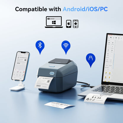 NB606 - Niimbot - K3-W - Thermal Business Bluetooth & Wifi Label Printer