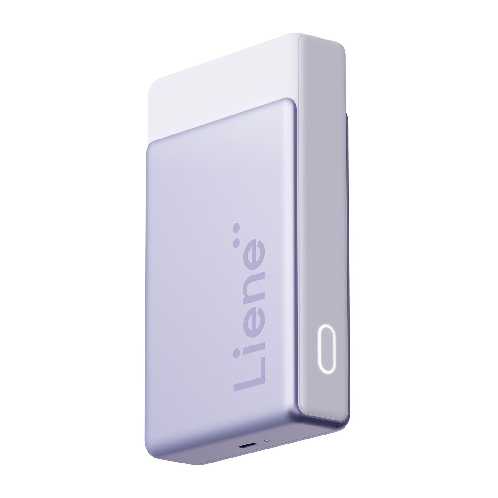 LIENE - Pearl N200 Pro - 2x3 Inch ZINK Bluetooth Photo Printer - Purple - Incl. 10 Sheets Photo Paper