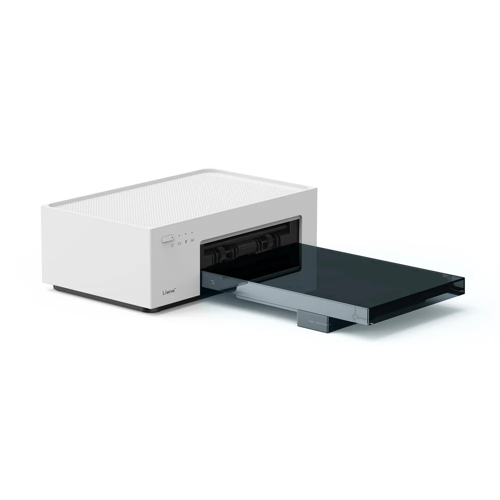 LIENE - Amber M200 - 4x6 Inch Bluetooth Photo Printer - Incl. 20 Sheets & 1 Ink Cartridge - With Battery