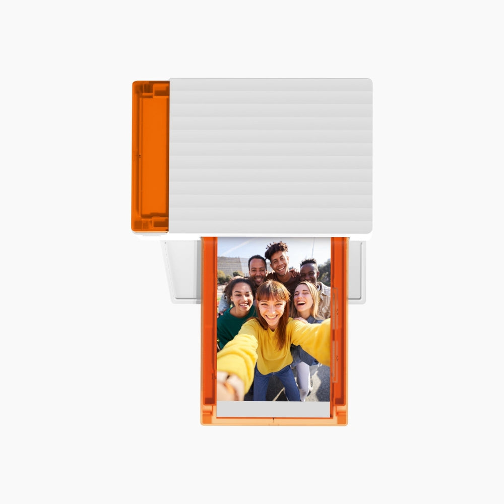 LIENE - Amber M110 - 4x6 Inch Bluetooth Photo Printer - Incl. 10 x 4x6 Inch Sheets, 10 x 3x3 Inch Sheets & 1 Ink Cartridge - Without Battery