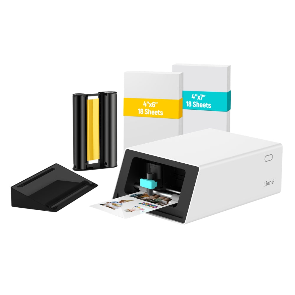 LIENE - PixCut S1 - Bluetooth Photo Sticker Printer & Cutter
