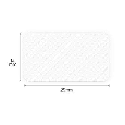 NB115 - NIIMBOT - D11 / D101 / D110 / H1S - 14X25MM - 240 LABELS PER ROLL - TRANSPARENT