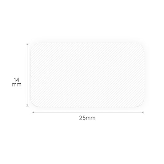 NB115 - NIIMBOT - D11 / D101 / D110 / H1S - 14X25MM - 240 LABELS PER ROLL - TRANSPARENT