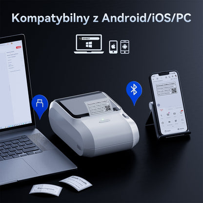 NB610 - Niimbot - M3 - Portable Bluetooth Thermal Transfer Label Printer - Incl Free Label Roll