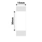 NB106 - NIIMBOT - D11 / D101 / D110 / H1S - 15X30MM - 210  LABELS PER ROLL - WHITE