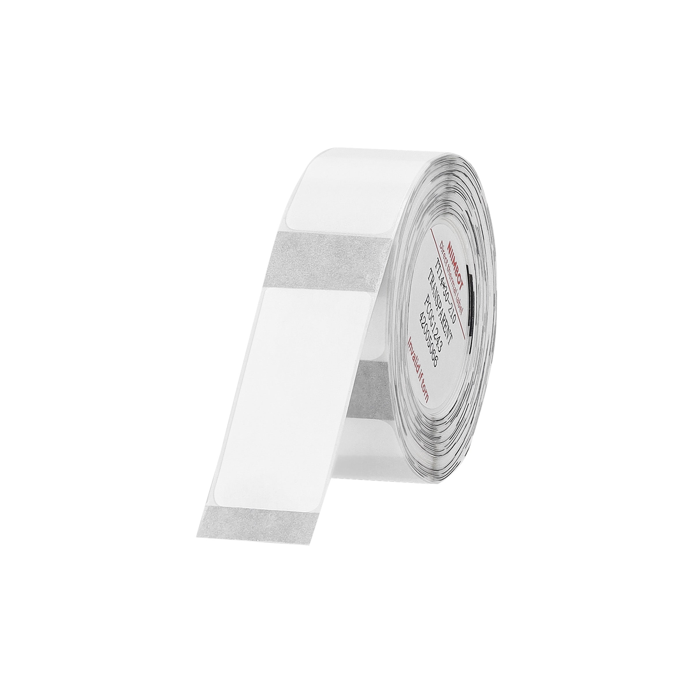 NB108 - Niimbot - D11 / D101 / D110 / H1S - 14x30mm - 210 Transparent Labels