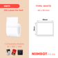 NB111 - NIIMBOT - B1 / B21 / B3S - T40X30MM - 230 LABELS PER ROLL - WHITE