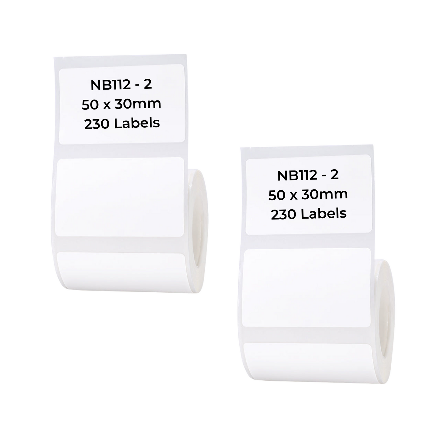 NB112 - NIIMBOT - B1 / B21 / B3S - T50X30MM - 230 LABELS PER ROLL - WHITE