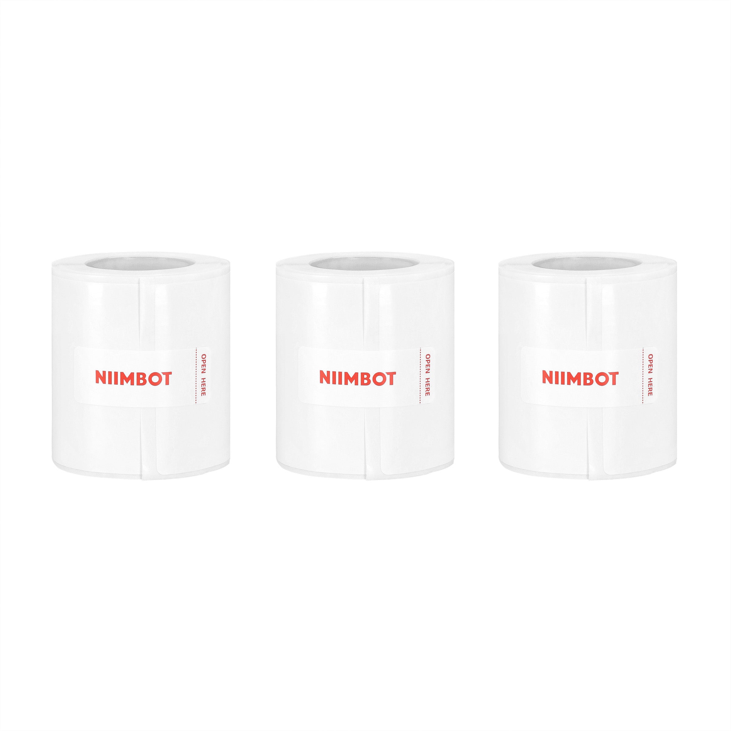 NB113 - Niimbot - B1 / B21 / B31 / B3S / B4 - 50x50mm - 150 White Labels