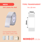 NB115 - NIIMBOT - D11 / D101 / D110 / H1S - 14X25MM - 240 LABELS PER ROLL - TRANSPARENT
